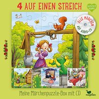 Foto von 4 auf einen Streich: Meine Märchenpuzzle-Box (Kinderpuzzle)