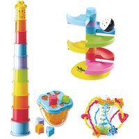 Foto von Babyspielzeug Geschenk-Set - Stapelturm