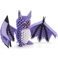 Foto von Bastelset Origami 3D Fledermaus bunt