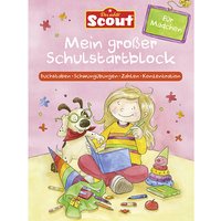 Foto von Buch - Scout - Mein großer Schulstartblock Mädchen  Kinder