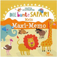 Foto von Die bunte Safari - Mein Maxi-Memo (Kinderspiel)