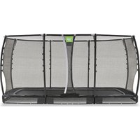 Foto von EXIT Allure Premium Bodentrampolin 244x427 cm - schwarz