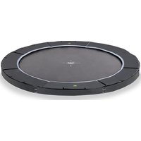 Foto von EXIT Dynamic ebenerdiges sports Trampolin ø366cm - schwarz