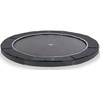 Foto von EXIT Dynamic ebenerdiges sports Trampolin ø427cm - schwarz