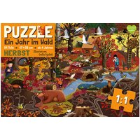 Foto von Ein Jahr im Wald - Herbst - Puzzle