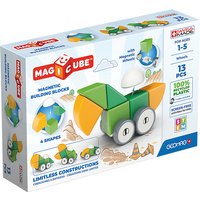 Foto von Geomag Magicube 4 Shapes Recycled Wheels 13  Teile