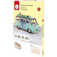 Foto von Holzbausatz 3D Campingbus