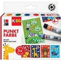 Foto von "KiDS Dot Pen Set ""Tiere"" 4 x 25 ml" bunt