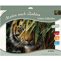 Foto von Malen nach Zahlen Artists Collection Tiger 40 x 30 cm