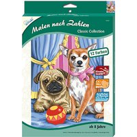 Foto von Malen nach Zahlen Classic klein Mops & Chihuahua