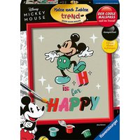 Foto von Malen nach Zahlen Disney Mickey Mouse H is for happy