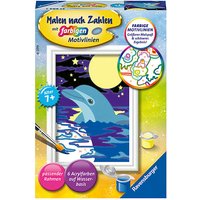 Foto von Malen nach Zahlen Kleiner Delfin