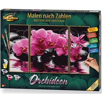 Foto von Malen nach Zahlen - Orchideen