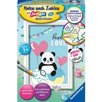 Foto von Malen nach Zahlen Panda Love