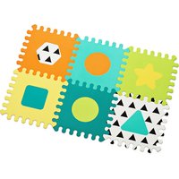 Foto von Puzzle Spielmatte von Weichschaum mehrfarbig