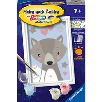 Foto von Ravensburger Malen nach Zahlen 20289 - Kleiner Wolf - Kinder ab 7 Jahren