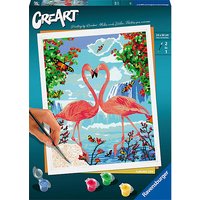 Foto von Ravensburger Malen nach Zahlen 28991 - Flamingo Love - ab 12 Jahren