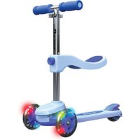 Foto von Rollie Kinder Scooter Pastel Blau mit beleuchteten Rädern pastellblau