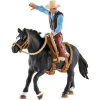 Foto von Schleich 41416 Saddle bronc riding mit Cowboy