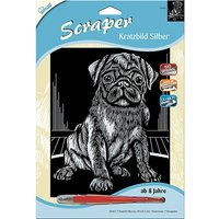 Foto von Scraper Silber groß - Mops