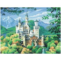 Foto von Senior Painting by Numbers - Schloss Neuschwanstein