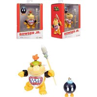 Foto von Super Mario Figur Bowser Jr. with Paint brush & Bob Omii