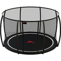 Foto von Trampolin Flat Level inkl. Sicherheitsnetz Ø360 grau