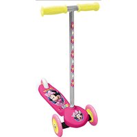 Foto von Tretroller Steering 3 Räder - Disney Minnie Mouse rosa