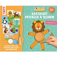 Foto von Verbasteln die Allerkleinsten: Bastelset Prickeln & Kleben. Lieblingstiere  Kinder